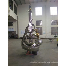 Современный Большой Известный Абстрактный сад Нержавеющая сталь скульптура для Наружного художественного оформления